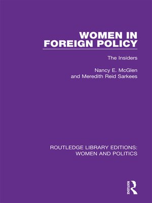 cover image of Women in Foreign Policy
